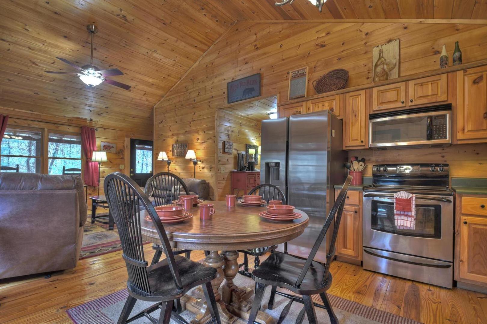 Papa Bear'S Den Vila Cherry Log Exterior foto
