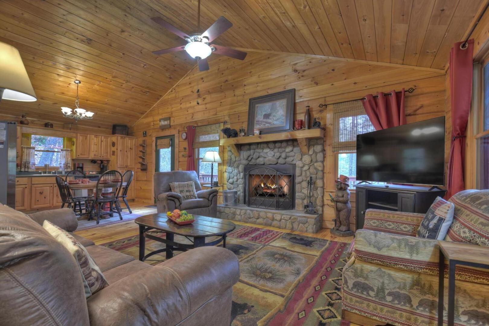 Papa Bear'S Den Vila Cherry Log Exterior foto